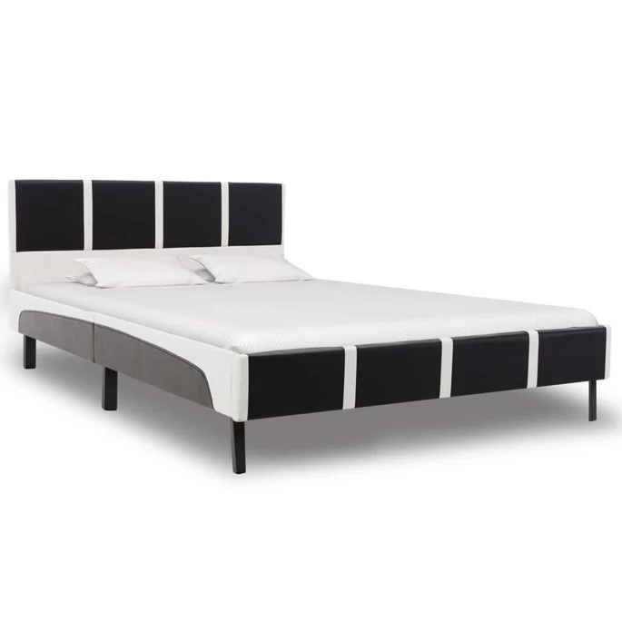Lit Et Matelas Mousse à Mémoire De Forme Similicuir 120x200 Cm 2 7 Lit Et Matelas Mousse à Mémoire De Forme Similicuir 120x200 Cm 2 – Image 5