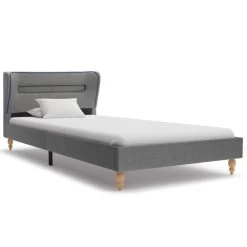 Lit LED Et Matelas à Mémoire De Forme Gris Clair Tissu 90x200cm 17 Lit LED Et Matelas à Mémoire De Forme Gris Clair Tissu 90x200cm -Magasin De Meubles De Chambre À Coucher lit led et matelas a memoire de forme gris clair tissu 90x200cm 8719883711911 742919
