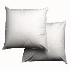 Lot De 2 Oreillers Microfibre 60x60cm -Magasin De Meubles De Chambre À Coucher lot de 2 oreillers microfibre 60x60cm 3245841493445 461765