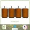 Lot De 4 Pieds De Lit Cylindriques Couleur Merisier- Ø 7 Cm - H 8,5 Cm -Magasin De Meubles De Chambre À Coucher lot de 4 pieds de lit cylindriques couleur merisier 7 cm h 8 5 cm 3538400053212 997181
