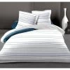 LOVELY HOME Parure De Couette Seaside - 1 Housse De Couette 240x260 Cm + 2 Taies 65x65 Cm Volant Plat Piqué - 54 Fils - Bleu -Magasin De Meubles De Chambre À Coucher lovely home parure de couette seaside 1 housse de couette 240x260 cm 2 taies 65x65 cm volant plat pique 54 fils bleu 3701393702447 562744