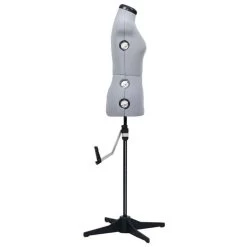 Mannequin De Robe Ajustable Pour Femme Gris S Taille 33-40 -Magasin De Meubles De Chambre À Coucher mannequin de robe ajustable pour femme gris s taille 33 40 3666722603089 746905