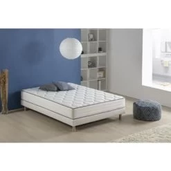Matelas 610 Ressorts Et Mémoire De Forme 140 X 200 - Confort équilibré - Épaisseur 25 Cm - FINLANDEK Arkuus