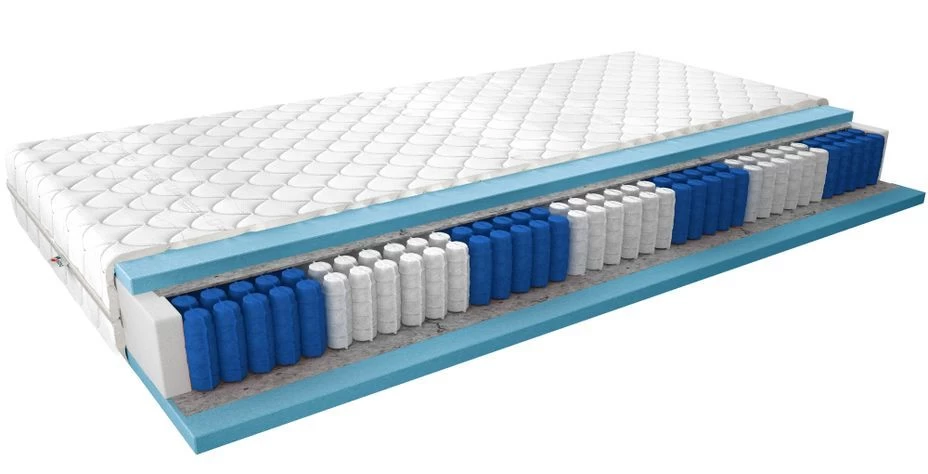 Matelas à Ressorts Multi Poches Réparateur De Sommeil Paula - 18 Cm - 7 Tailles 3 Matelas à Ressorts Multi Poches Réparateur De Sommeil Paula - 18 Cm - 7 Tailles