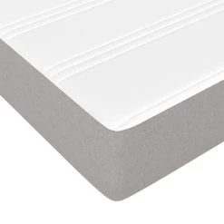 Matelas De Lit à Ressorts Ensachés Gris Clair 90x190x20cm Tissu -Magasin De Meubles De Chambre À Coucher matelas de lit a ressorts ensaches gris clair 90x190x20cm tissu 8720287160083 1506024