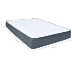 Matelas De Sommier Tapissier 200x160x20 Cm -Magasin De Meubles De Chambre À Coucher matelas de sommier tapissier 200x160x20 cm 3666722447843 789456