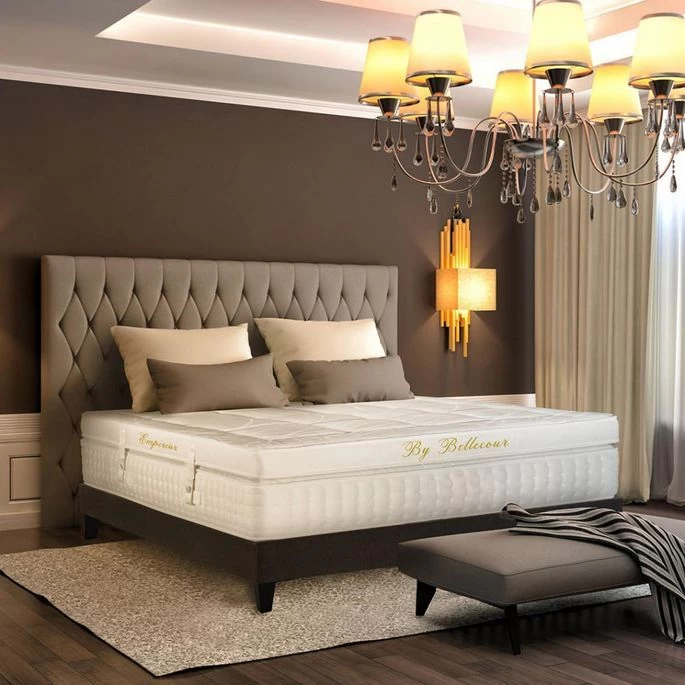 Matelas Hôtelier 160x200 Cm Mémoire De Forme Empereur - 33 Cm 4 Matelas Hôtelier 160x200 Cm Mémoire De Forme Empereur - 33 Cm – Image 2