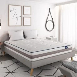 Matelas Mousse à Mémoire De Forme 180x200 Cm Cloud - 26 Cm -Magasin De Meubles De Chambre À Coucher matelas mousse a memoire de forme 180x200 cm cloud 26 cm 3700538222673 255555