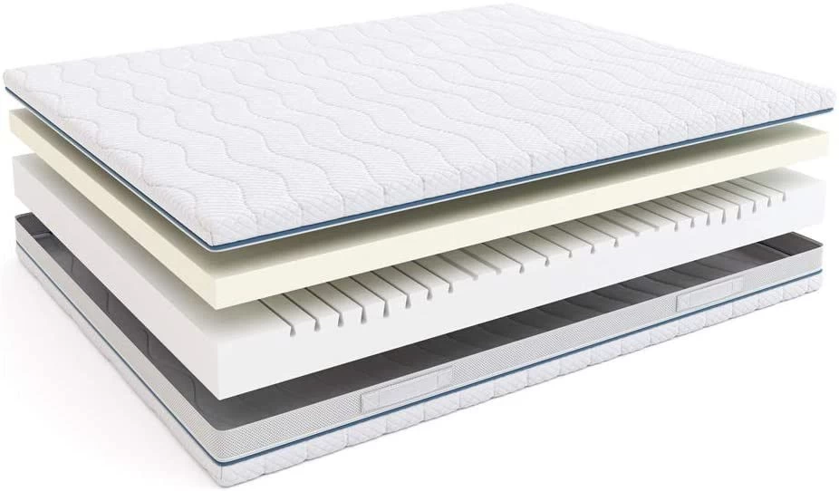 Matelas Mousse à Mémoire De Forme 80x200 Cm Vito - 18 Cm 4 Matelas Mousse à Mémoire De Forme 80x200 Cm Vito - 18 Cm – Image 2