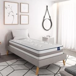 Matelas Mousse à Mémoire De Forme 90x190 Cm Cloud - 26 Cm -Magasin De Meubles De Chambre À Coucher matelas mousse a memoire de forme 90x190 cm cloud 26 cm 3700538222642 255537