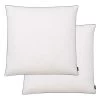 Oreiller 2 Pcs Remplissage De Duvet Léger 80 X 80 Cm Blanc -Magasin De Meubles De Chambre À Coucher oreiller 2 pcs remplissage de duvet leger 80 x 80 cm blanc 3666722520287 586572