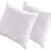 Oreiller Pour Hôtel 5 étoiles 65x65 Cm Percale Blanc Palace - Lot De 2 -Magasin De Meubles De Chambre À Coucher oreiller pour hotel 5 etoiles 65x65 cm percale blanc palace lot de 2 3701030134488 1238675
