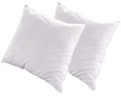 Oreiller Pour Hôtel 5 étoiles 65x65 Cm Percale Blanc Palace - Lot De 2
