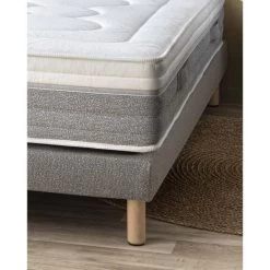 SOMDREAM OSCAR Ensemble Matelas 180x200 Cm + Sommier + Pieds - Mémoire De Forme - Triple Suspension - 27 Cm -Magasin De Meubles De Chambre À Coucher somdream oscar ensemble matelas 180x200 cm sommier pieds memoire de forme triple suspension 27 cm 3700919905249 752866
