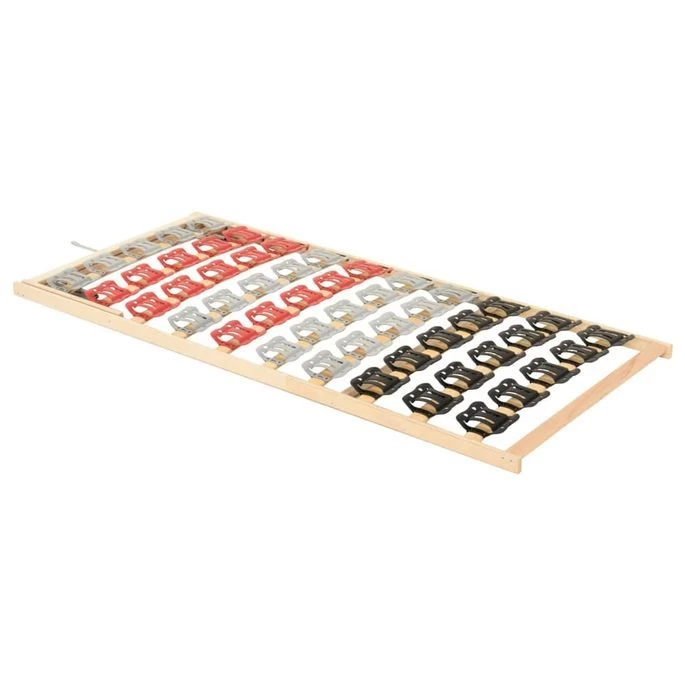 Sommier 12 Lattes Tête De Lit Réglables 70x200 Cm 4 Sommier 12 Lattes Tête De Lit Réglables 70x200 Cm – Image 2