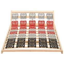 Sommier 12 Lattes Tête De Lit Réglables 70x200 Cm 13 Sommier 12 Lattes Tête De Lit Réglables 70x200 Cm -Magasin De Meubles De Chambre À Coucher sommier 12 lattes tete de lit reglables 70x200 cm 3666722289856 1030101