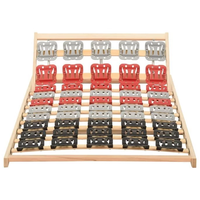 Sommier 12 Lattes Tête De Lit Réglables 70x200 Cm 5 Sommier 12 Lattes Tête De Lit Réglables 70x200 Cm – Image 3