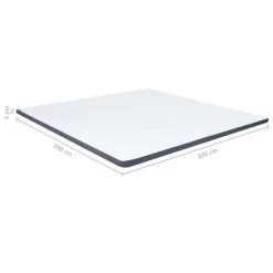 Surmatelas De Sommier Tapissier 200x200x5 Cm -Magasin De Meubles De Chambre À Coucher surmatelas de sommier tapissier 200x200x5 cm 3666722462181 746230