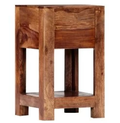 Table De Chevet 1 Tiroir Sesham Massif Foncé Balima 11 Table De Chevet 1 Tiroir Sesham Massif Foncé Balima -Magasin De Meubles De Chambre À Coucher table de chevet 1 tiroir sesham massif fonce balima 3666722568456 357921