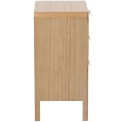 Table De Chevet 3 Tiroirs Rotin Massif Clair Arturo L 40 Cm -Magasin De Meubles De Chambre À Coucher table de chevet 3 tiroirs rotin massif clair arturo l 40 cm 5400924203245 687871