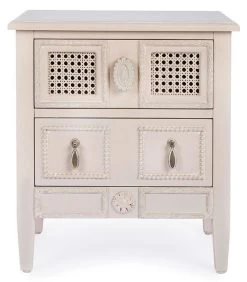 Table De Chevet En Bois De Sapin Blanc 2 Tiroirs Era - Lot De 2 10 Table De Chevet En Bois De Sapin Blanc 2 Tiroirs Era - Lot De 2 -Magasin De Meubles De Chambre À Coucher table de chevet en bois de sapin blanc 2 tiroirs era lot de 2 3666722003919 1373436