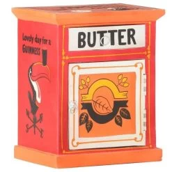 Table De Chevet Manguier Massif Rouge Imprimé Noffy