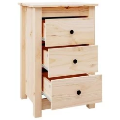 Tables De Chevet 2 Pcs 40x35x61,5 Cm Bois De Pin Massif 17 Tables De Chevet 2 Pcs 40x35x61,5 Cm Bois De Pin Massif -Magasin De Meubles De Chambre À Coucher tables de chevet 2 pcs 40x35x61 5 cm bois de pin massif 8720286921913 1516307