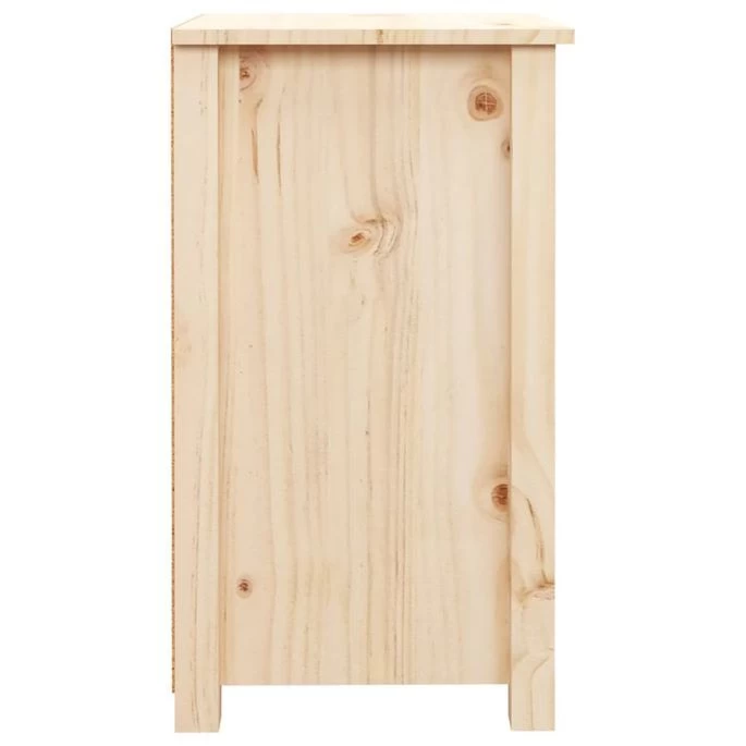 Tables De Chevet 2 Pcs 40x35x61,5 Cm Bois De Pin Massif 8 Tables De Chevet 2 Pcs 40x35x61,5 Cm Bois De Pin Massif – Image 6