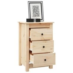 Tables De Chevet 2 Pcs 40x35x61,5 Cm Bois De Pin Massif 20 Tables De Chevet 2 Pcs 40x35x61,5 Cm Bois De Pin Massif -Magasin De Meubles De Chambre À Coucher tables de chevet 2 pcs 40x35x61 5 cm bois de pin massif 8720286921913 1516310