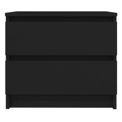 Tables De Chevet 2 Pcs Noir 50x39x43,5 Cm 13 Tables De Chevet 2 Pcs Noir 50x39x43,5 Cm -Magasin De Meubles De Chambre À Coucher tables de chevet 2 pcs noir 50x39x43 5 cm agglomere 3666722624091 986117