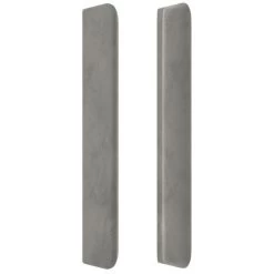 Tête De Lit Avec Oreilles Gris Clair 103x16x118/128 Cm Velours -Magasin De Meubles De Chambre À Coucher tete de lit avec oreilles gris clair 103x16x118 128 cm velours 3666722825627 1455172