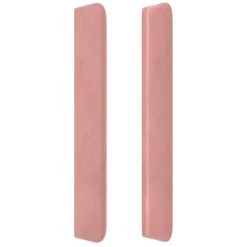Tête De Lit Avec Oreilles Rose 83x16x118/128 Cm Velours -Magasin De Meubles De Chambre À Coucher tete de lit avec oreilles rose 83x16x118 128 cm velours 3666722825191 1458602