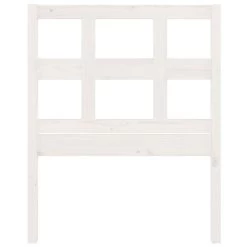 Tête De Lit Blanc 80,5x4x100 Cm Bois Massif De Pin -Magasin De Meubles De Chambre À Coucher tete de lit blanc 80 5x4x100 cm bois massif de pin 3666722768689 1425508