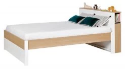 Tête De Lit Bois Blanc Et Chêne Clair Nomade 90 Cm 9 Tête De Lit Bois Blanc Et Chêne Clair Nomade 90 Cm -Magasin De Meubles De Chambre À Coucher tete de lit bois blanc et chene clair nomade 90 cm 3700429620960 343379