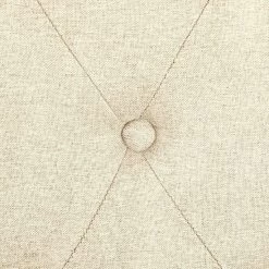 Tête De Lit Bois Blanc Et Tissu Beige Lorna 160 Cm -Magasin De Meubles De Chambre À Coucher tete de lit bois blanc et tissu beige hermione 160 cm 3327480052327 408174