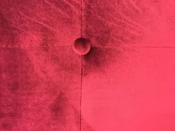 Tête De Lit Capitonnée Velours Rouge 140 Luxa -Magasin De Meubles De Chambre À Coucher tete de lit capitonnee velours rouge 140 luxa 3327480015490 37390