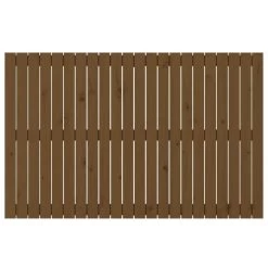 Tête De Lit Murale Marron Miel 140x3x90 Cm Bois Massif De Pin -Magasin De Meubles De Chambre À Coucher tete de lit murale marron miel 140x3x90 cm bois massif de pin 3666722885737 1487603