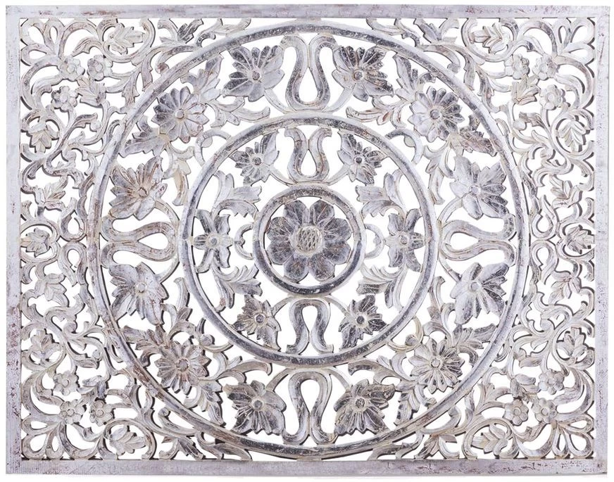 Tête De Lit Provençale Bois Sculpté Peint Argent Hypno 180 3 Tête De Lit Provençale Bois Sculpté Peint Argent Hypno 180