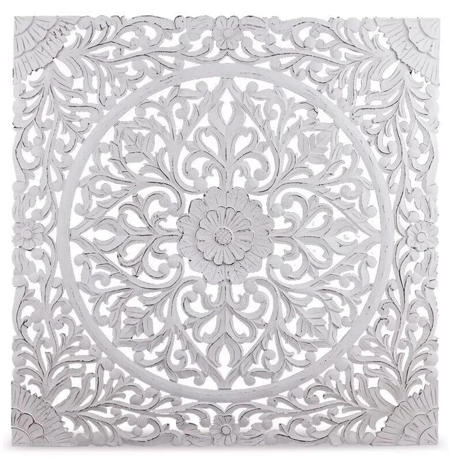 Tête De Lit Provençale Bois Sculpté Peint Blanc Flaria 140 3 Tête De Lit Provençale Bois Sculpté Peint Blanc Flaria 140