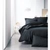 TODAY Housse De Couette 100% Coton - 220x240 Cm - Réglisse -Magasin De Meubles De Chambre À Coucher today housse de couette 100 coton 220x240 cm reglisse 3574642014178 426919