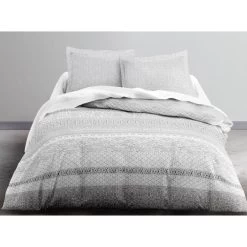 TODAY Parure De Lit Mawira 1.7 - 1 Housse De Couette 240 X 260 Cm Et 2 Taies D'oreiller 63 X 63 Cm - 100% Coton - Blanc -Magasin De Meubles De Chambre À Coucher today parure de lit mawira 1 7 1 housse de couette 240 x 260 cm et 2 taies d oreiller 63 x 63 cm 100 coton blanc 3574641061845 599956