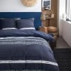 TODAY Parure De Lit SUNSHINE 5.57 - 2 Personnes - 240 X 260 Cm Coton - Imprimé Bleu Ethnique TODAY